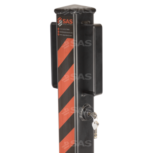 HD folding Security Post , Bolt Down - 6331075