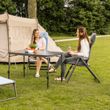 Travellife Lago Comfort Recliner Chair Grey