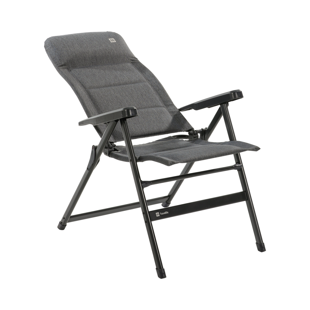 Travellife Lago Comfort Recliner Chair Grey