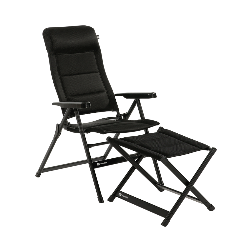 Travellife Barletta Footrest Black