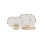 Travellife Avila Pet Dinner Set - 12pcs White