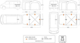 Vango Tailgate Hub Low Poled Drive Away Awning