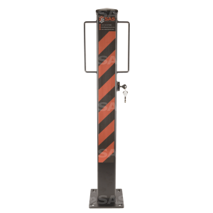 HD folding Security Post , Bolt Down - 6331075