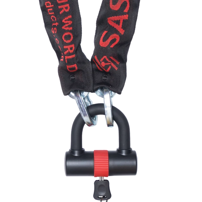 HD Security Chain 1500x10mm Padlock -  8161543/8162043