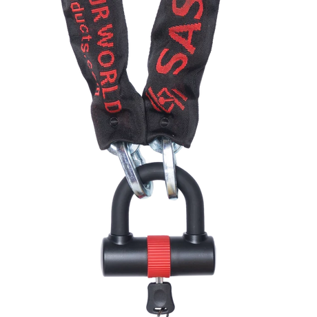HD Security Chain 1500x10mm Padlock -  8161543/8162043