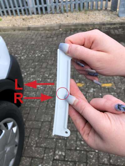 Milenco Mirror Protectors (Fiat, Citroen, Peugeot, Ducato) 2025 Onwards (7535) WHITE - LONG / SHORT ARM