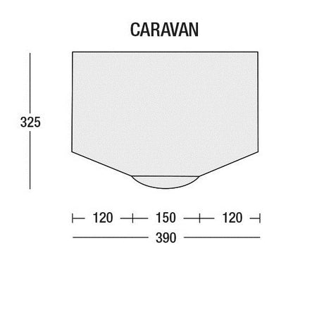 SunnCamp Inceptor Air Extreme 390 Caravan Awning