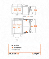 Vango Palma 330 Air Awning