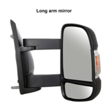Milenco Mirror Protectors LONG ARM (4657) BLACK – Fiat, Citroen, Peugeot 2007-2025