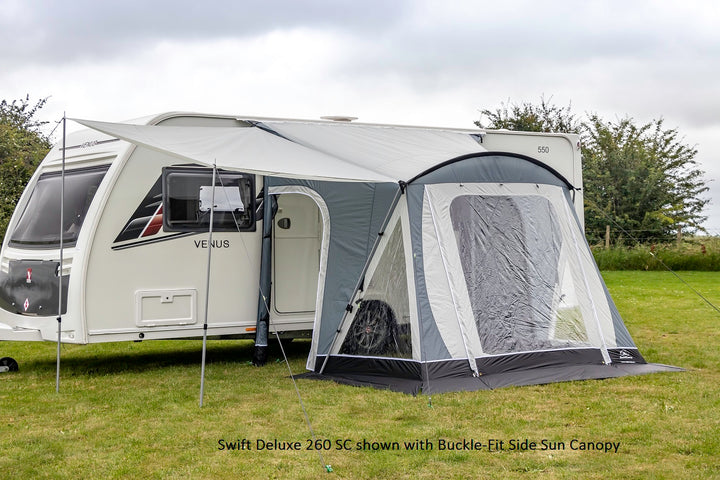 SunnCamp Swift Deluxe 260 SC Poled Porch Awning