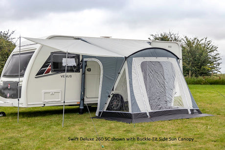 SunnCamp Swift Deluxe 260 SC Poled Porch Awning