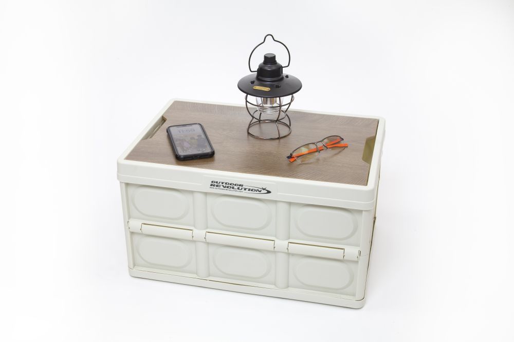 Outdoor Revolution Shimanto Folding Storage Box With Table Top