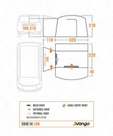 Vango Cove III Low Poled Drive Away Awning 2026
