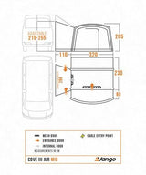 Vango Cove III Air Mid Drive Away Awning - 2026 Model