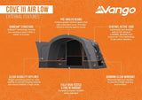 Vango Cove III Air Low Drive Away Awning