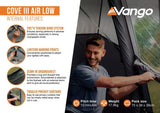 Vango Cove III Air Low Drive Away Awning